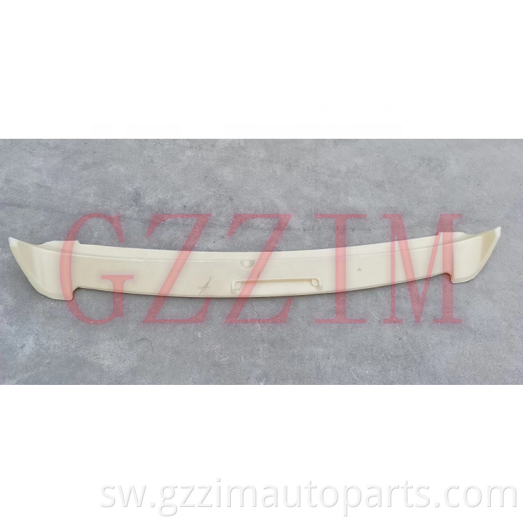 Exterior Accessories ABS Carbon Fiber Rear Trunk Boot Wing Spoiler For Hiace 2020